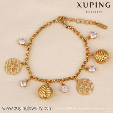 71706 Xuping Fashion Woman Bracelet with Gold Plated